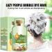Duskweling Natural Plant Hair Dye Bubble Plant Hair Dye Shampoo Duskweling Hair Dye for Grey Hair-1Box Chestnut Brown - Buy Online on GoSupps.com