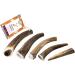 Naftie Hirschweihtihst ck - Mineral-Rich Durable Chewing Bones for Puppies & Small Dogs - Low Smell XS Size - International Shipping - Buy Online on GoSupps.com