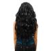Clip In Extensions black wavy curly hair extension set 60 cm 7 hairpieces hair thickening
