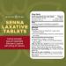 GeriCare Senna Plus Laxative Tablets - Natural Constipation Relief | 50mg Stimulant & 8.6mg Stool Softener | Gentle Bowel Movement Support - Buy Online on GoSupps.com