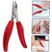 Lurrose Folding Hawk Mouth Pliers Portable Nail Clipper Cuticle Nipper Cuticle Cuticle Scissor Manicure Nail Tool Dead Skin Clipper Push Care Cutting 430 Stainless Steel - Buy Online on GoSupps.com