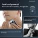 Buy Wireless Electric Travel Shaver - USB Wet & Dry Beard Grooming Kit for Men | Best Portable Hair Removal Device - Buy Online on GoSupps.com