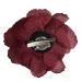 KABELIFE Elegant Ladies Hair Accessories | Flower Hair Clips & Brooches in Wine Red | Stylish Hair Flowers for Every Occasion - Buy Online on GoSupps.com