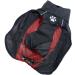 Ranphy Waterproof Dog Jacket for Medium & Large Dogs - Reflective Breathable Ultra-Light Rain Cover with Abdominal Protection | Red & Black 6XL (80cm Breast Size) - Buy Online on GoSupps.com
