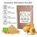 Buy Organic Maca Powder 400g - Premium Quality with Zinc & Vitamins | GreatVita | Earthy-Nutty Flavor from Peru - Buy Online on GoSupps.com
