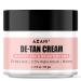 Azani Detan Cream | 2% Kojic Acid  Alpha Arbutin  Mulberry Skin Tan  Sun Burn  Pigmentation  Dark Spots | De Tan 1.76 Oz