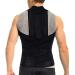 ORTONYX Full Back Support Brace - Relief for Upper and Lower Back Pain, Kyphosis, Rounded Shoulders - Posture Correction - Size Large - Black - Buy Online on GoSupps.com