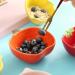 Bowls for Kitchen Exquisite Fruit Shape Snack Dish Ceramic Soy Sauce Dipping Bowls Side Dishes for Snack Sushi Fruit Appetizer Dessert 2pcs Dip Bowls (Color : Brass) (B) - Buy Online on GoSupps.com