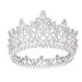 S SNUOY Queen Crown for Women Silver Bridal Crown Tiara Headband Pageant Prom Crowns for Wedding