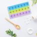 Pack of 2 Weekly Pill Organizers - 21 Day Planners for Pills, Vitamins & Medication - 3 Times-a-Day Reminder Boxes - Easy-to-Read & Travel-Friendly - 2 Count - Buy Online on GoSupps.com