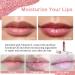 Oulac Clear Glitter Lip Plumper Gloss | Mirror Finish | Moisturizing & Reduce Fine Lines | Non Sticky Lip Gloss for Girls Women | 4.5ml/0.15fl.oz Mauve Pink - Glamorize (C08) - Buy Online on GoSupps.com