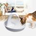 Pioneer Pet Swan Pet Drinking Fountain - 80oz Water Capacity (White Plastic) - Buy Online on GoSupps.com