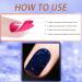 Glitter Nail Polish Dark Blue Nail Varnish Diamond Glitter Quick Dry Nail Polish No UV Lamp Curing Long Lasting Chip Resistant Non-Toxic Quick Drying Salon Manicure Home Manicure(17#Dark Blue) 17-Dark Blue - Buy Online on GoSupps.com