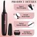 Idota Heated Eyelash Curler Electric USB-C Rechargeable Eyelash Curler Eyelash Comb with LED Display Winder Eyelash Shaper with 3 Temperature Modes for Comfortable Makeup - Buy Online on GoSupps.com