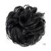 BARSDAR 100% Real Hair Extensions - Curled Messy Bun Hair Tie & Hair Part for Women - 1# Black 1 Piece - Buy Online on GoSupps.com