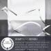 Beard Shaping Tool with Comb - Perfect Line Up & Edging for Men - 2pcs Clear - Buy Online on GoSupps.com