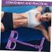 BESPORTBLE Pedal Tensioner & Resistance Band - Purple Yoga Pull Rope for Sit-Ups & Fitness Training - Buy Online on GoSupps.com