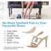 PrettSole Metatarsal Pads for Women - 4 Pairs, Ball of Foot Cushions, Self-Adhesive Shoe Inserts for Forefoot Pain Relief - Comfort Gel Forefoot Pads for Women's High Heels & Sandals - Buy Online on GoSupps.com