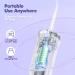 Water Flosser Mini Cordless Portable - 5 Modes IPX7 Waterproof Dental Care with Telescopic Tank & 6 Tips for Teeth & Gums - Buy Online on GoSupps.com