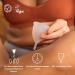 Allmatter Menstrual Cup Size A - Soft Medical Silicone for Virgins | Eco-Friendly & Comfortable - Buy Online on GoSupps.com