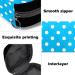 GIAPB Period Bag | Sanitary Napkin Storage & Makeup Pouch | White Dot Blue | 4031 - Buy Online on GoSupps.com