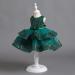 Miipat Baby Girl Tulle Sequin Princess Party Dress 18-24 Months Green - Buy Online on GoSupps.com