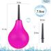 Enema Bulb 7.6oz Douche Kit - 4 Nozzles for Men & Women - Purple with Storage Bag | International Shipping - Buy Online on GoSupps.com