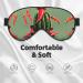 SSIMOO Cactus Hat & Chili Pepper Eye Mask - Soft Double-Sided Light Blocking for Better Sleep | International Shipping - Buy Online on GoSupps.com