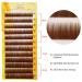 Buy Mixed Dark Brown False Eyebrow Extensions | Individual Eyebrow Enhancer 5-8mm - Shop Internationally - Buy Online on GoSupps.com