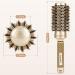 AIMIKE Nano Ceramic Ionic Round Brush 1.7'' | Medium Barrel with Boar Bristles for Blow Drying, Styling, Curling | Increase Hair Shine | Includes 4 Hair Clips - Buy Online on GoSupps.com