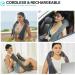 AllJOy Wireless Neck & Shoulder Massage Device with Heat - Portable Shiatsu Massager 3D-Rotating Adjustable Straps - Ideal Gift in Gray - Buy Online on GoSupps.com