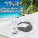 Healifty 5 Sets Silicone Hand Wash Wristband with Squeeze Bottles - Portable & Refillable for Outdoor Winter Travel - Buy Online on GoSupps.com