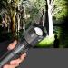 LED Flashlight with Battery Display 5 Lighting Modes for Adventure Hiking Camping (Color : 4-Core P50) (4) - Buy Online on GoSupps.com