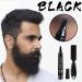 Avejjbaey Bartstift for Men - Waterproof Beard Filler & Amplifier | Black & Brown Color Pin Set for Perfect Beard Formation - Buy Online on GoSupps.com