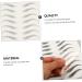 Beavorty 8 Sheets Eyebrow Stickers Makeup Stickers Black Makeup Black Stickers Fake Eyebrow Stickers - Buy Online on GoSupps.com