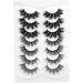 minkissy 7 Pairs Eyelashes Lashes Natural False Lashes Fake Lashes Natural Full False Lashes Fluffy Spiky Lashes Manga Lashes Cluster Women Makeup Tools False Lashes Wispy Bulk - Buy Online on GoSupps.com