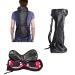 GameXcel Self-Balancing Scooter Carrying Handbag Backpack Bag for 6.5" 7" and 8" Two-Wheel Hover Board Bag Smart Balancing Scooters Storage Mesh Pocket Bags Black-Backpack Backpack