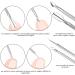 ZIZZON 7Pcs Stainless Steel Ingrown Toenail File and Lifter Set - Pedicure Tools for Manicure Treatment and Removal - Under Nail Cleaner Included (Silvery) - Buy Online on GoSupps.com