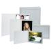 Neil Enterprises Inc. 5x7 Traditional Grey Photo Folder 100 Pack 5" x 7"