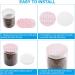 PATIKIL 65mm/2.5inch Foam Lid Liner 100Pcs PS Foam Resistant Tamper Pressure Sensitive Seal for Bottle Cap Liners Seals White Red - Buy Online on GoSupps.com