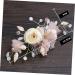 FRCOLOR Comb for Bride Wedding Hair Comb Bridal Hair Comb Women Comb Headpiece Tiara Bridal Comb Hair Comb for Bride Women Hair Comb Dress Headpiece Twisted Ladies Pink - Buy Online on GoSupps.com