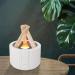 Bonfire Diffuser Mini Bonfire Humidifier Campfire Aroma Diffuser Remote Control Wood Shape Cool Mist Humidifier Campfire Humidifier Bonfire Essential Oil Diffuser Aromatherapy Humidifier (White) - Buy Online on GoSupps.com