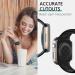 16 Pack COMMUTER Apple Watch SE (2nd Gen) Screen Protector - 2022 New Hard PC Protective Cover with Tempered Glass Film - Fits iWatch SE/6/5/4 40mm - Multiple Colors - Buy Online on GoSupps.com