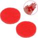 Zerodeko 100pcs Red Replacement Refill Pads for Diffuser Necklace Bracelet & Car Vent Clip - 2.2cm Aromatherapy Essential Oil Pads - Buy Online on GoSupps.com