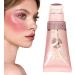 Liquid Blush Stick Gentle and Long-Lasting Liquid Velvet Blush | Face Nourishing Contouring Blush Rouge for Shopping Working Home Dating Traveling Guanglu 05 - Buy Online on GoSupps.com