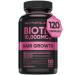 Biotin 10000MCG Hair Vitamins For Hair Growth Women - Promotes Healthy Skin & Nail Growth - Supports Muscle Function - Biotin Supplement - Hair Growth Products for Women - 120 capsules 120 count (Pack of 1)