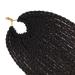 Ailsa 7 Packs Senegalese Twist Crochet Hair - Ombre Synthetic Braids for Black Women (18inch, 1B3027) - Prelooped, Hot Water Setting - Buy Online on GoSupps.com
