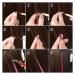 Rainbow Spring Hair Extensions - 16 Inch Synthetic Hair Colored Strands for Vibrant Hairstyles - Artificial Hairline & Easy Application - Buy Online on GoSupps.com