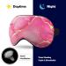LynaRei Pink Golden Marbling Sleeping Mask - Adjustable Strap Eye Mask for Blocking Light - Buy Online on GoSupps.com