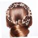 Beaupretty Comb wedding comb hairpiece bridal flower hair pin jewel headbands for women pearl headbands rhinestone hair vine gold hair pin hair comb accessory bride jewelry crystal Gold - Buy Online on GoSupps.com